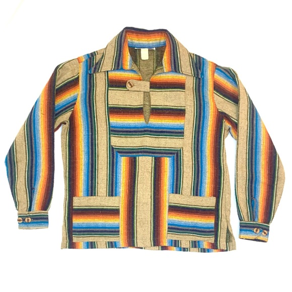 Urban Outfitters Tops - ‼️Rainbow Baja Pullover‼️